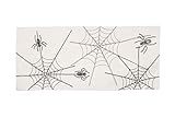 Xia Home Fashions Halloween Spider Web Table Runner, 16''x36'', White | Amazon (US)