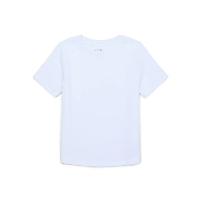 Garanimals Toddler Boy Short Sleeve Solid T-Shirt, Sizes 18M-5T | Walmart (US)