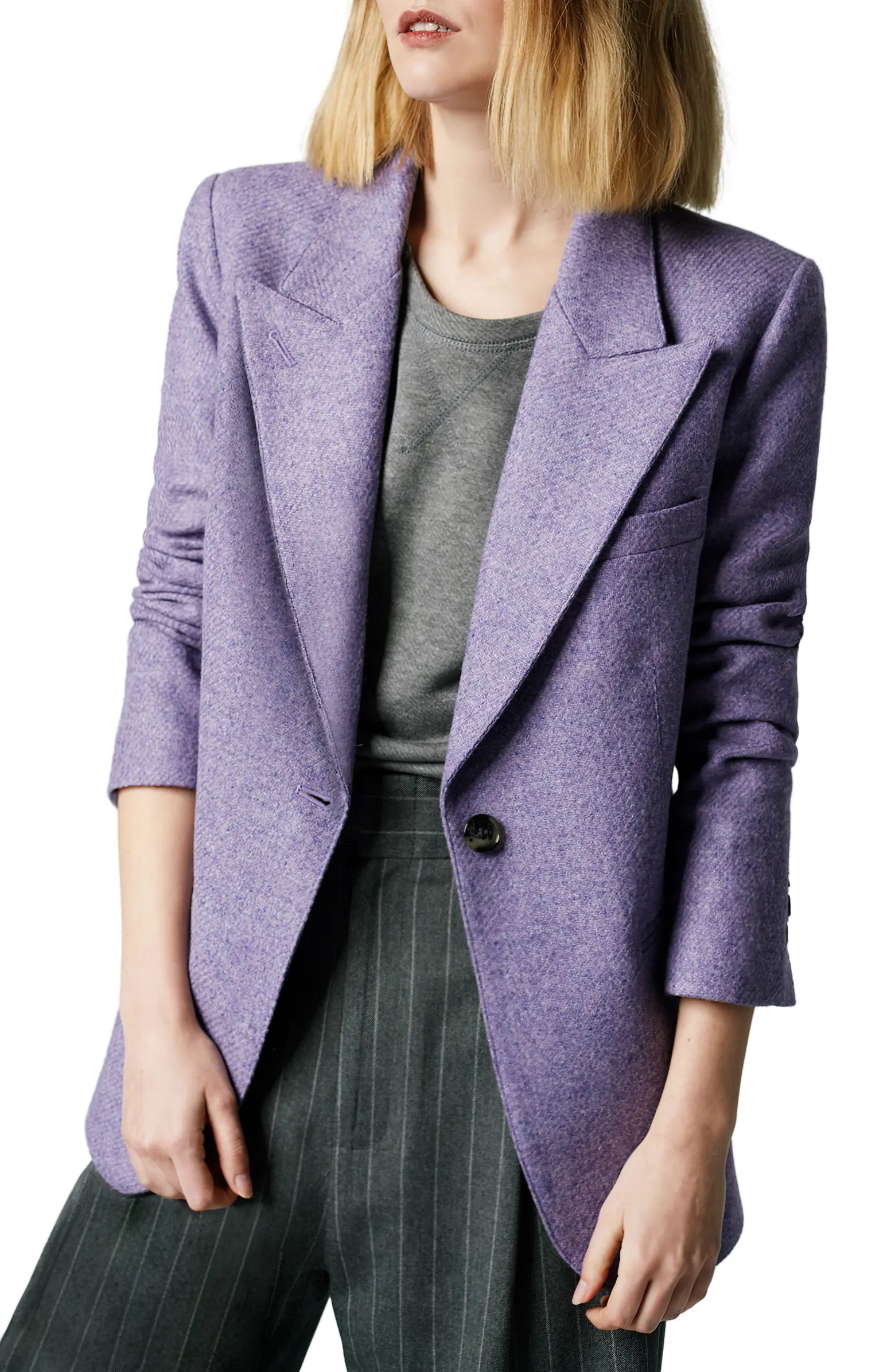 '90s Wool Blend Blazer | Nordstrom