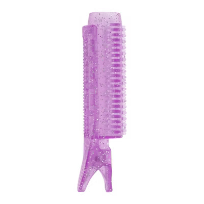 Unique Bargains Women's Convenient Hair Rollers 4.33"x1.06" Pink Purple 1pc | Target