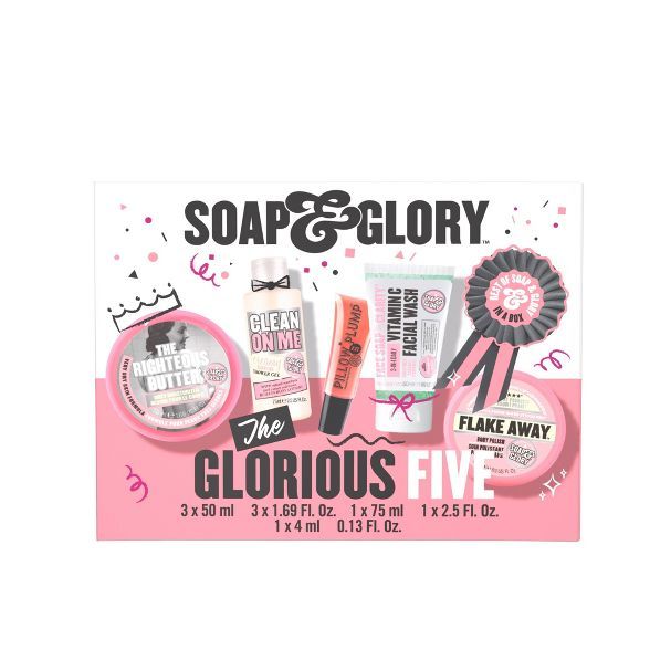 Soap &#38; Glory The Glorious Five Gift Set - 5ct | Target