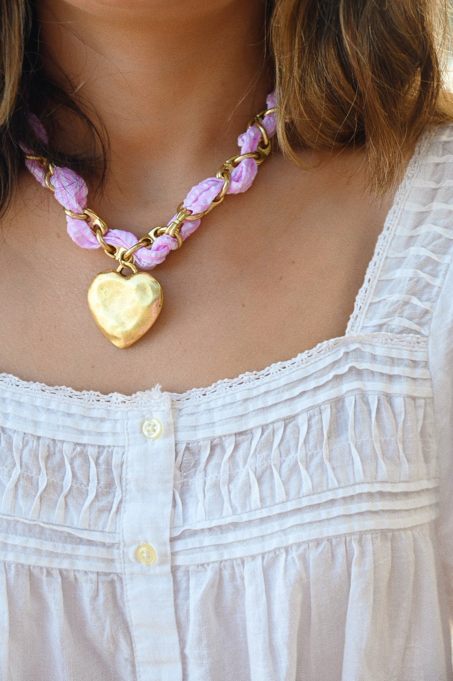 Seersucker Heart | Jup Jewels