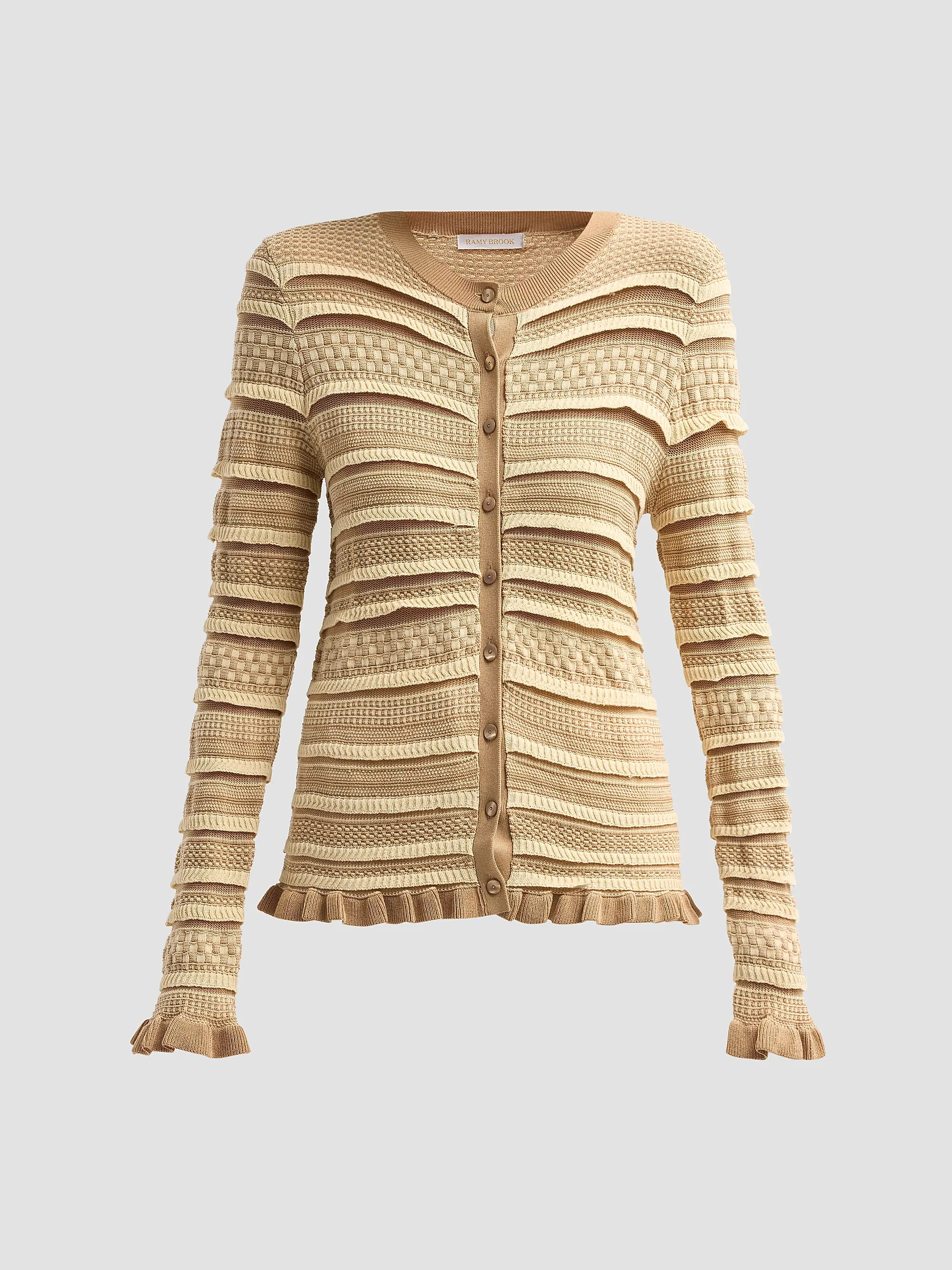 Callie Textured Stripe Cardigan | Saks Fifth Avenue