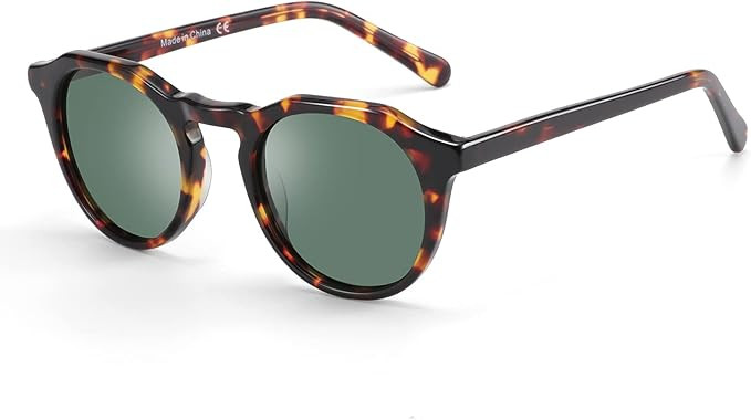 ZENOTTIC Vintage Round Polarized Sunglasses for Men Women UV400 Protection | Amazon (US)