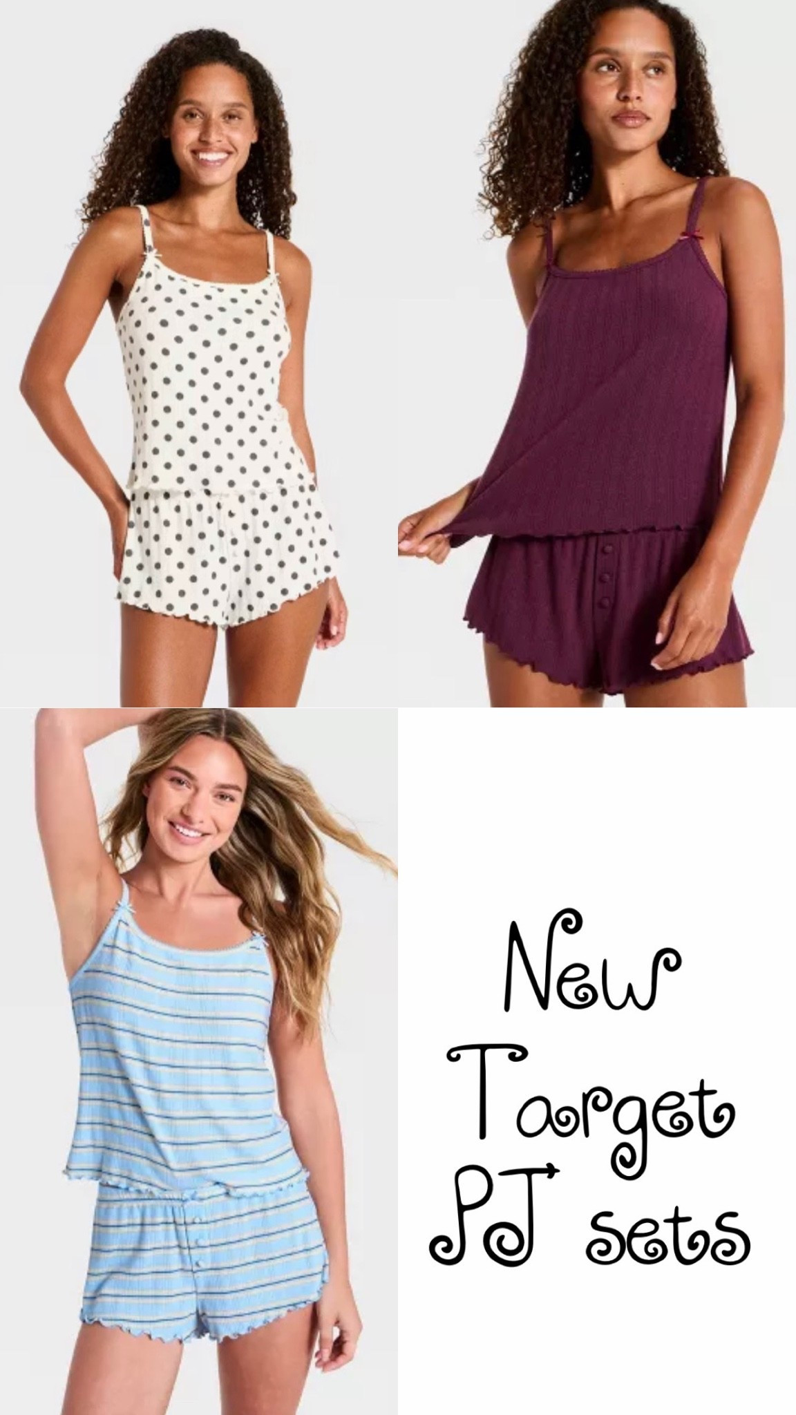 these pj sets are so cute!!

#LTKmorningroutine #LTKgrwm #LTKSaleAlert