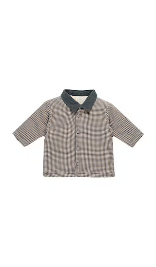QUINCY MAE Kids Ford Jacket in Blue. - size 12-18M | Revolve Clothing (Global)