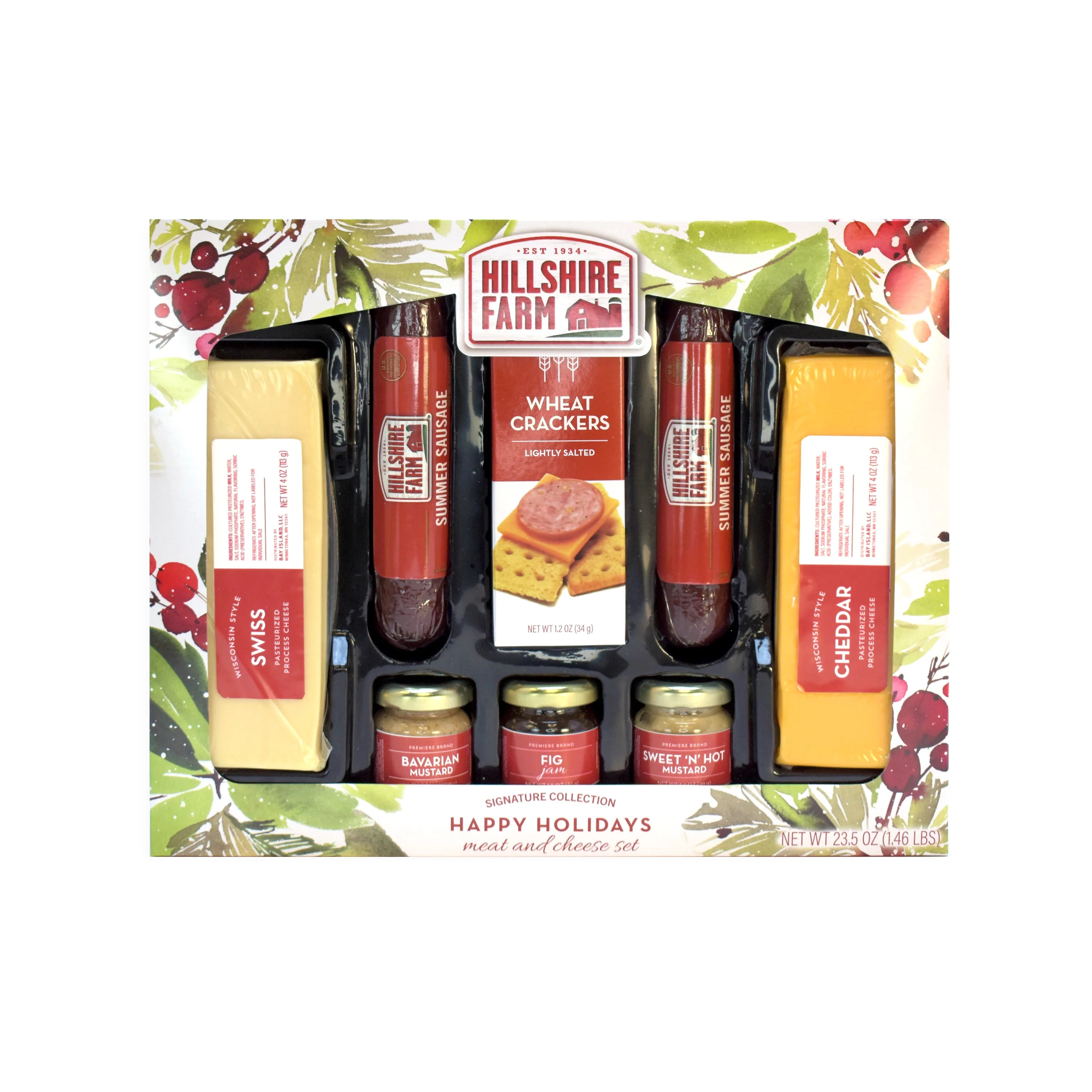 Hillshire Farm Deluxe Meat and Cheese Assortment Holiday Gift Set, 23.5oz | Walmart (US)