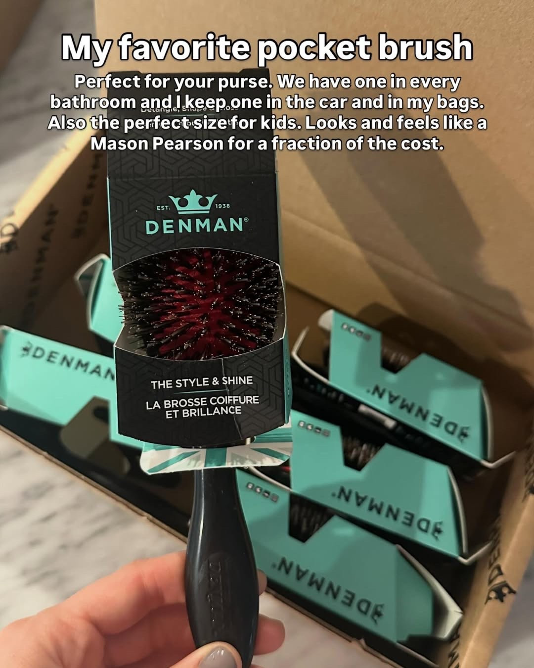 My favorite pocket hair brush! perfect for your purse

#LTKgrwm #LTKBeauty #LTKselfcare