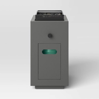 1lb Rectangular Fire Pit Gray - Room Essentials | eBay US