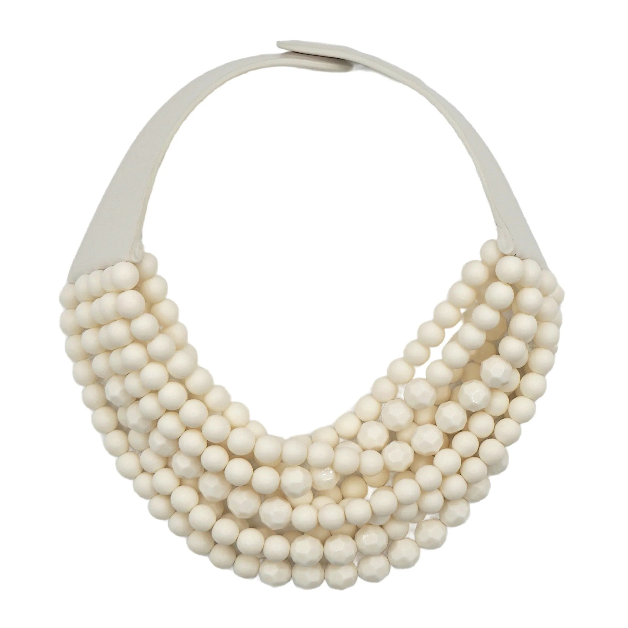 Marbella Matte Cream Necklace | Fairchild Baldwin