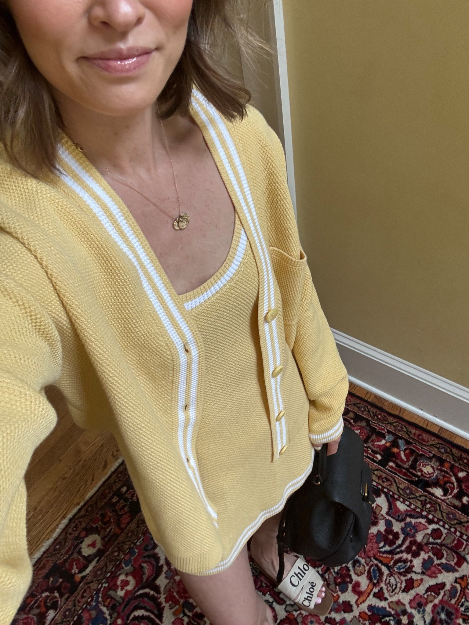 Easy to wear sweater knit dress and cardigan. Perfect for the club, errands, or brunch! 💛

#LTKSeasonal #LTKActive #LTKShoeCrush