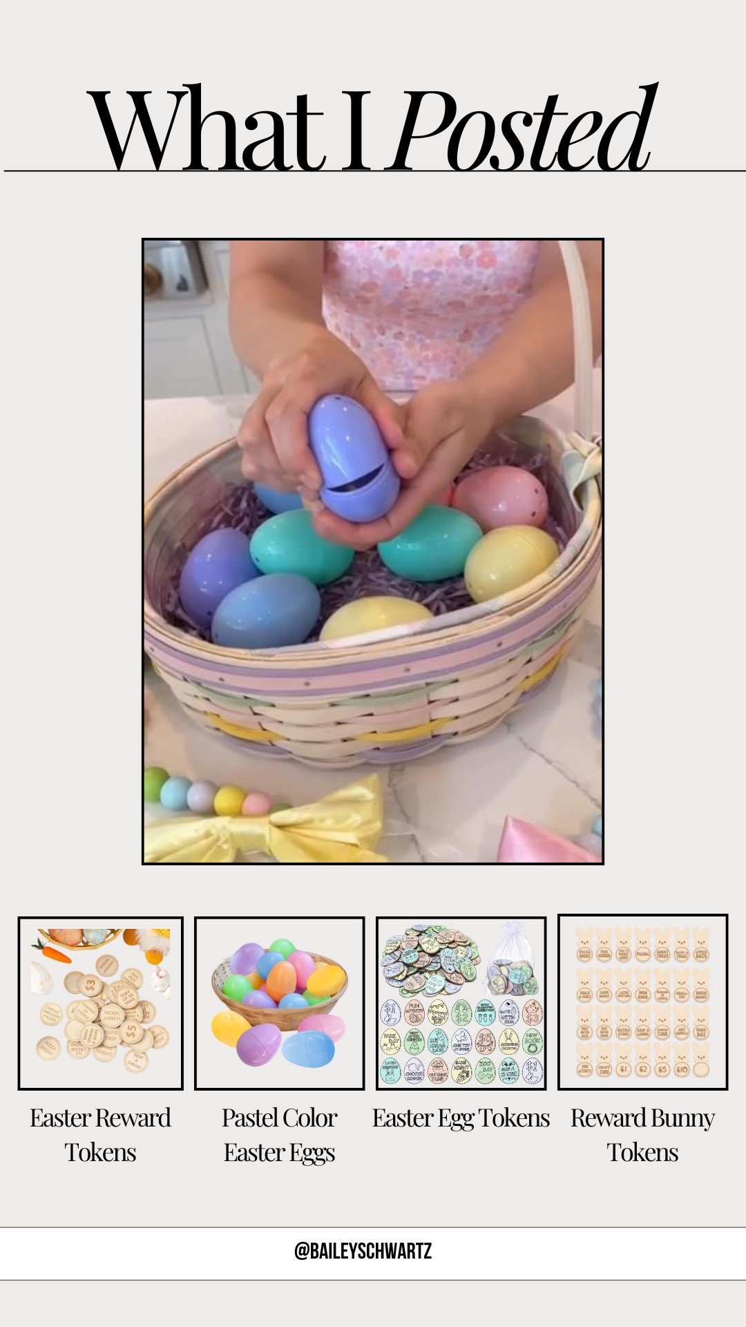 what i posted (easter)

#LTKFamily #LTKSeasonal #LTKKids