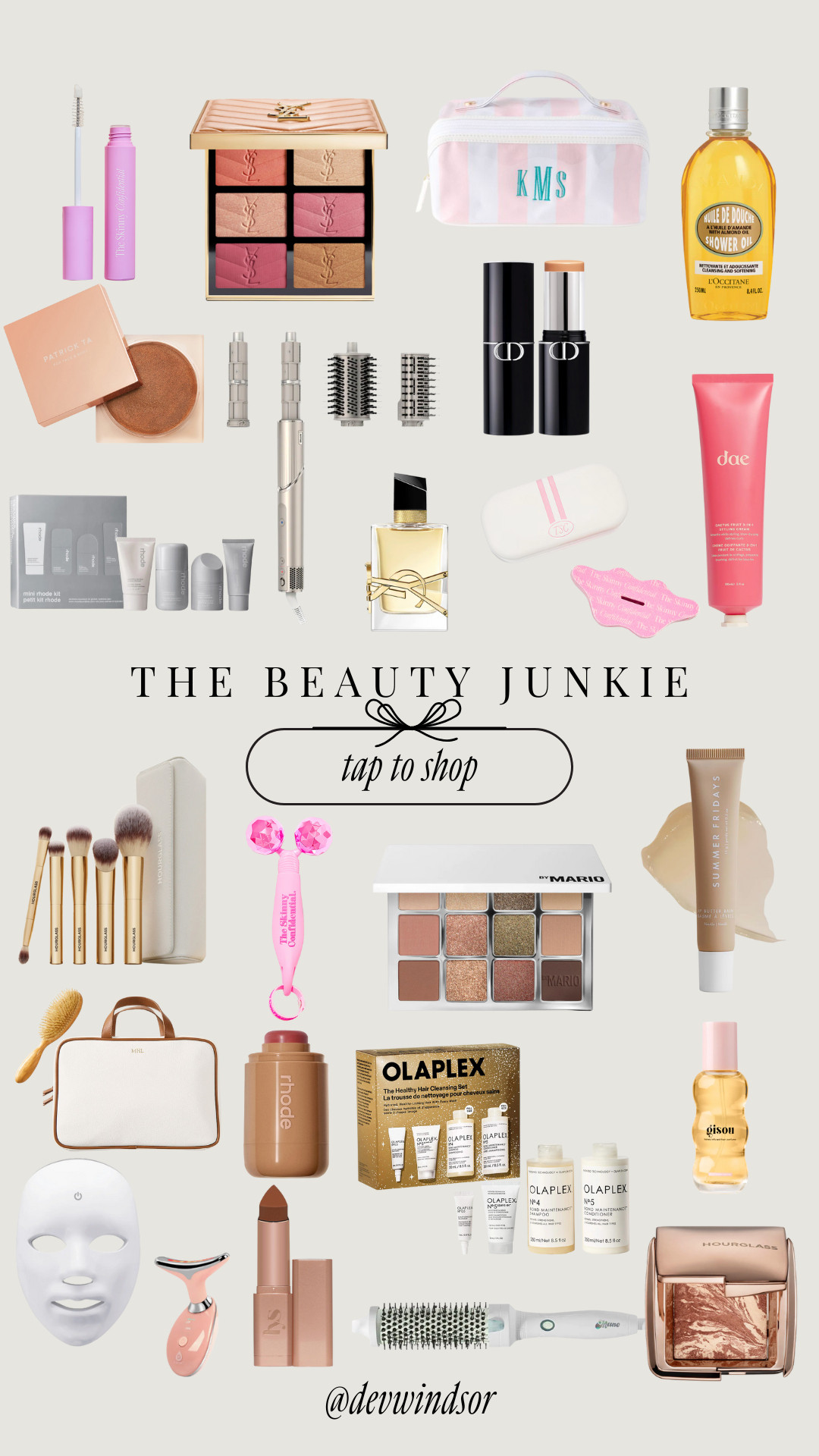 GIFTS FOR THE BEAUTY JUNKIE 💄✨ The friend who’s always trying the latest viral product 💄✨ Luxe makeup, skincare staples, and glam tools they’ll obsess over. Tap to shop! 

 

#LTKGiftGuide #LTKHoliday #LTKBeauty