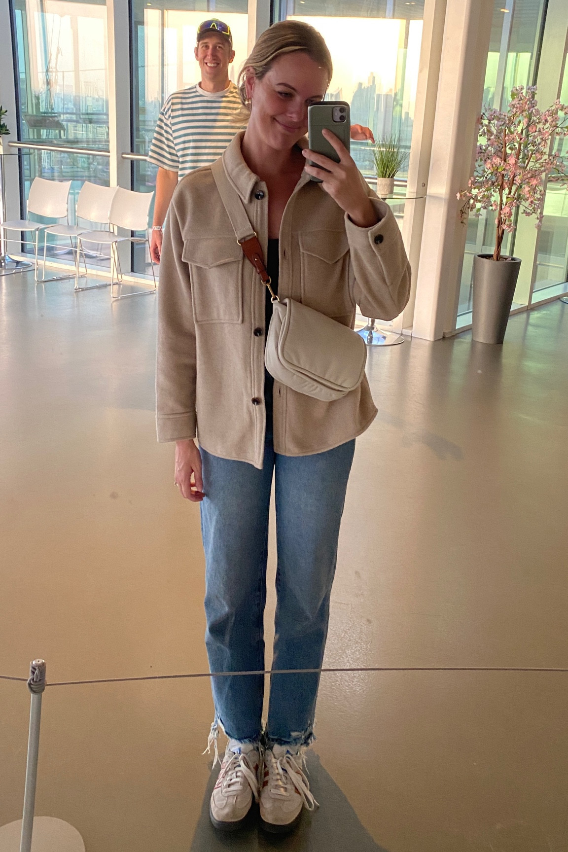 Jeans are LAF and they run TTS wearing a 26 .. couldn’t find exact style but these are similar and I AM IN LOVE with this shacket. It runs a little big and I’m wearing a small 

#LTKeurope #LTKsalealert #LTKfindsunder50