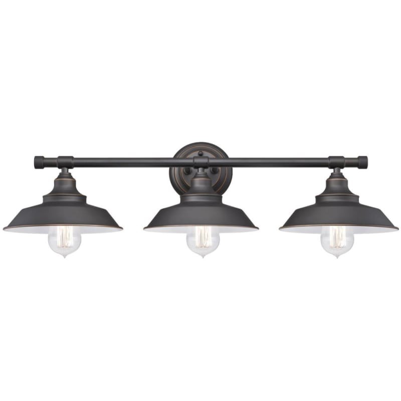 Westinghouse 6343400 Iron Hill 3 Light 29-1/16" Wide Bathroom Vanity Light | Build.com, Inc.