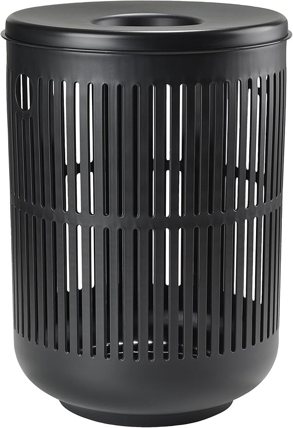 Zone Denmark Laundry Basket - Elevate Your Laundry Routine with Style and Functionality, Black 16... | Amazon (US)