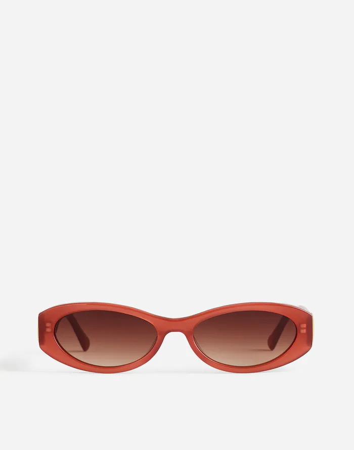 Skinny Oval Sunglasses | Madewell