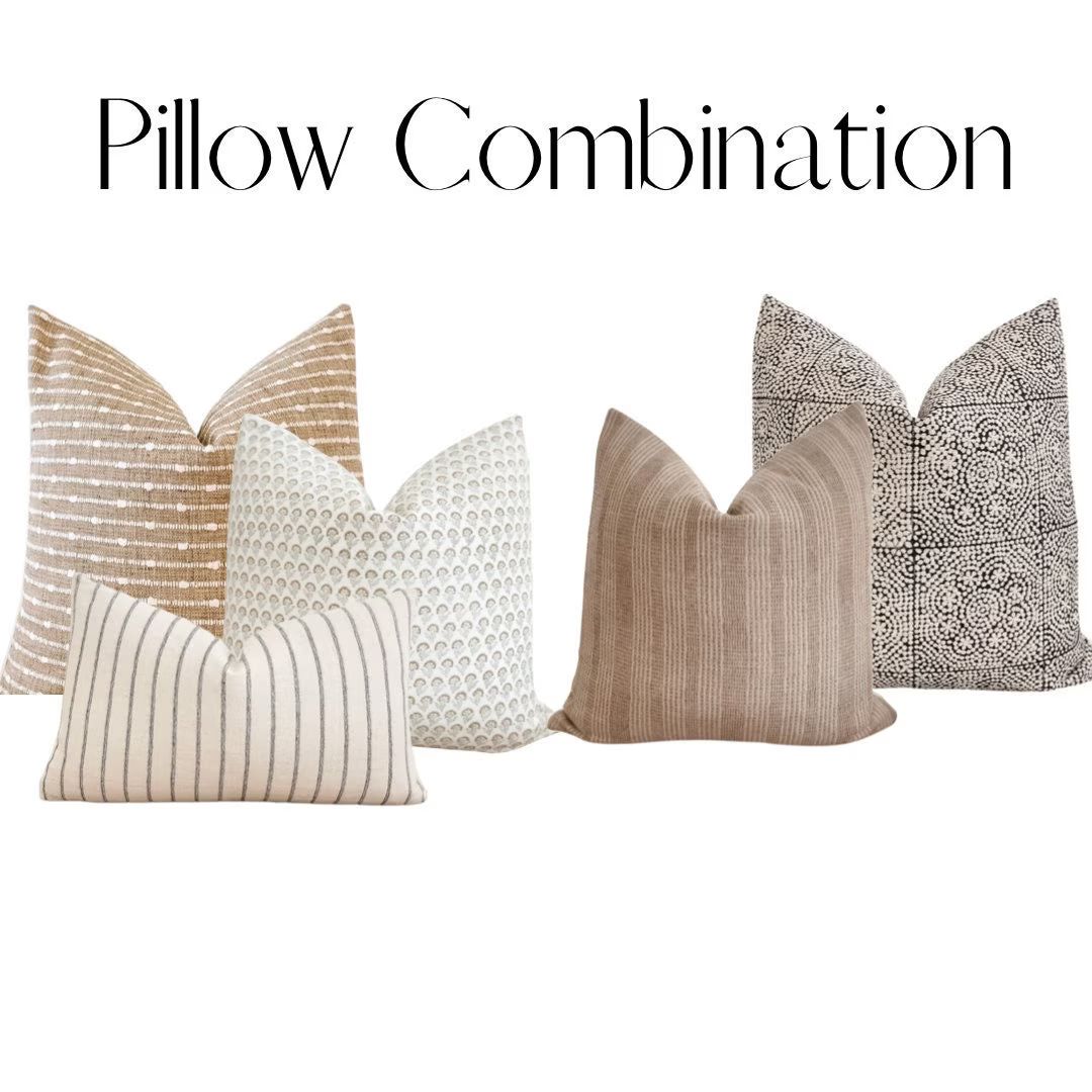 Aspen Pillow Combination| Set Of 5 Pillow Covers| Fall Pillow Covers | Fall Pillow Combination| N... | Etsy (US)