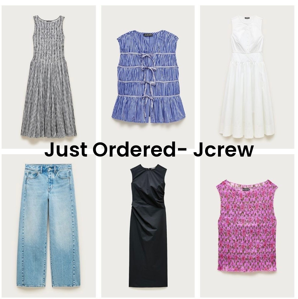 Ordered a few new items from @jcrew!

#LTKgrwm