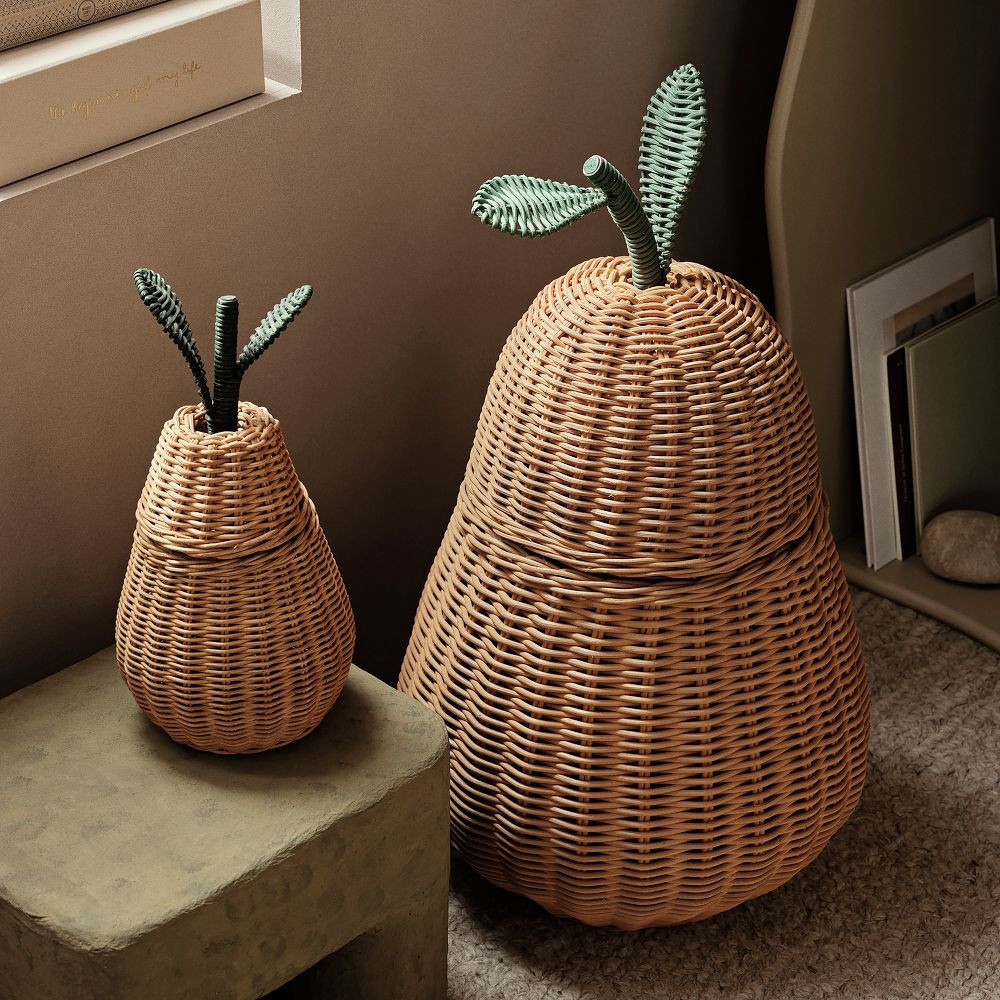 ferm LIVING Pear Braided Storage Basket | West Elm (US)