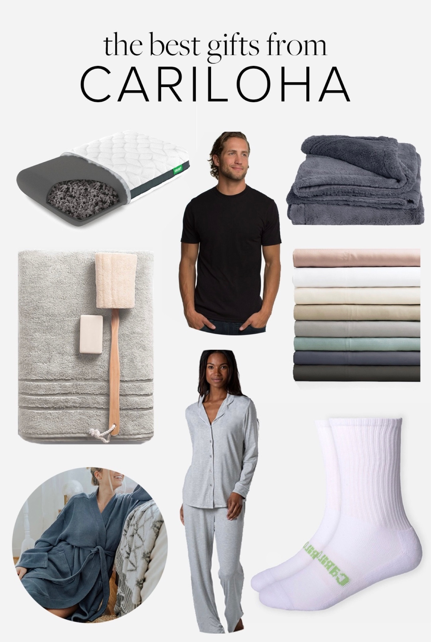 Cariloha is your one stop shop for the best holiday gifts from socks to robes to mattresses! 

@cariloha #ad #livecariloha 

#LTKhome #LTKGiftGuide #LTKHoliday