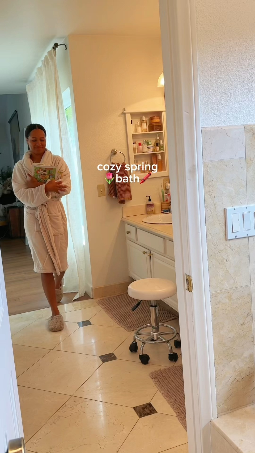 time to add a cozy bath to your bucket list this spring📋🛁 the cozy hobbies are also a must (but self care is priceless)🌻 

 #LTKselfcare #LTKHome