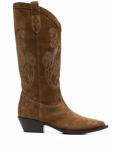 Western embroidered boots | Farfetch (US)