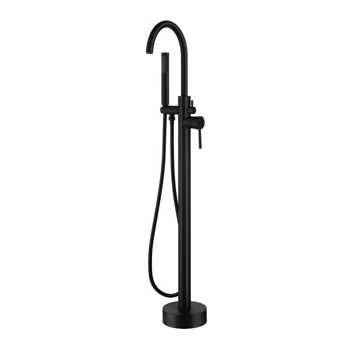 Single Handle Floor Mounted Freestanding Tub Filler FABT11BL | Wayfair North America