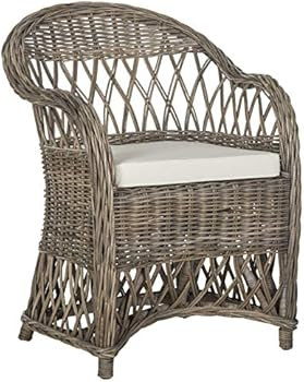 Safavieh Home Collection Inez Natural Wicker Club Chair | Amazon (US)