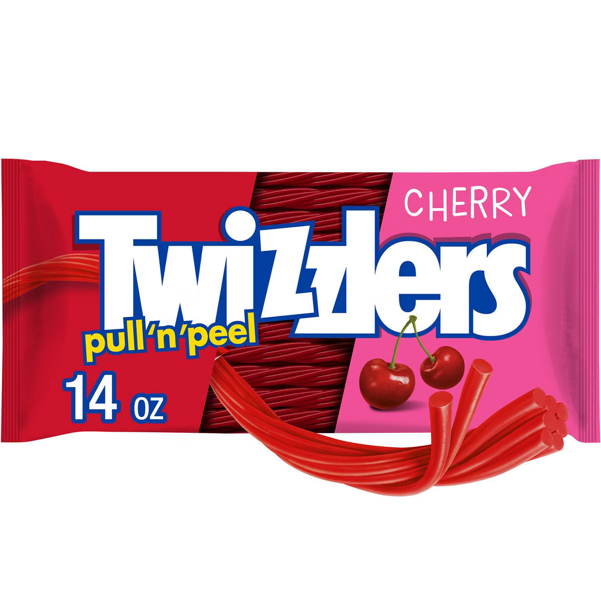Twizzlers Pull-N-Peel Cherry Licorice Candy - 14oz | Target