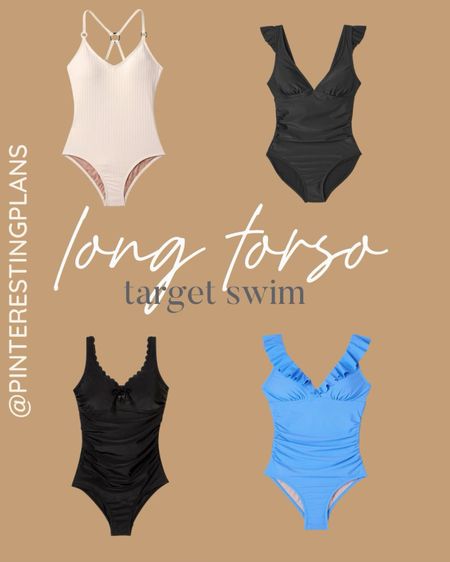Target swimsuits. Long torso swimsuits.  One piece swimsuits.  

#LTKswim #LTKFind #LTKunder50