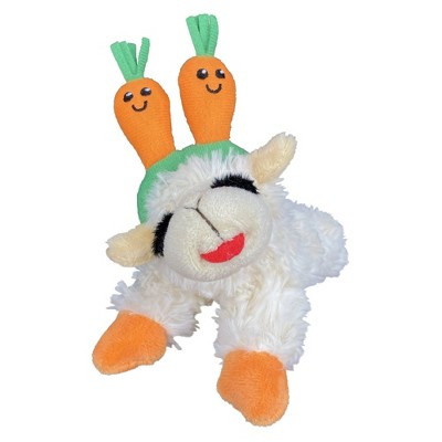 Multipet Lamb Chop with Carrot Headband Interactive Plush Dog Toy | Target