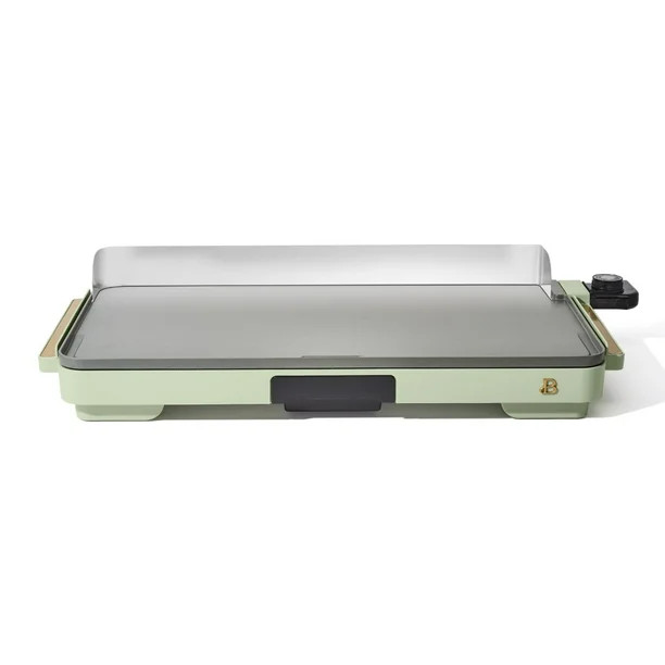 Beautiful XL Electric Griddle 12" x 22"- Non-Stick, Sage Green by Drew Barrymore - Walmart.com | Walmart (US)