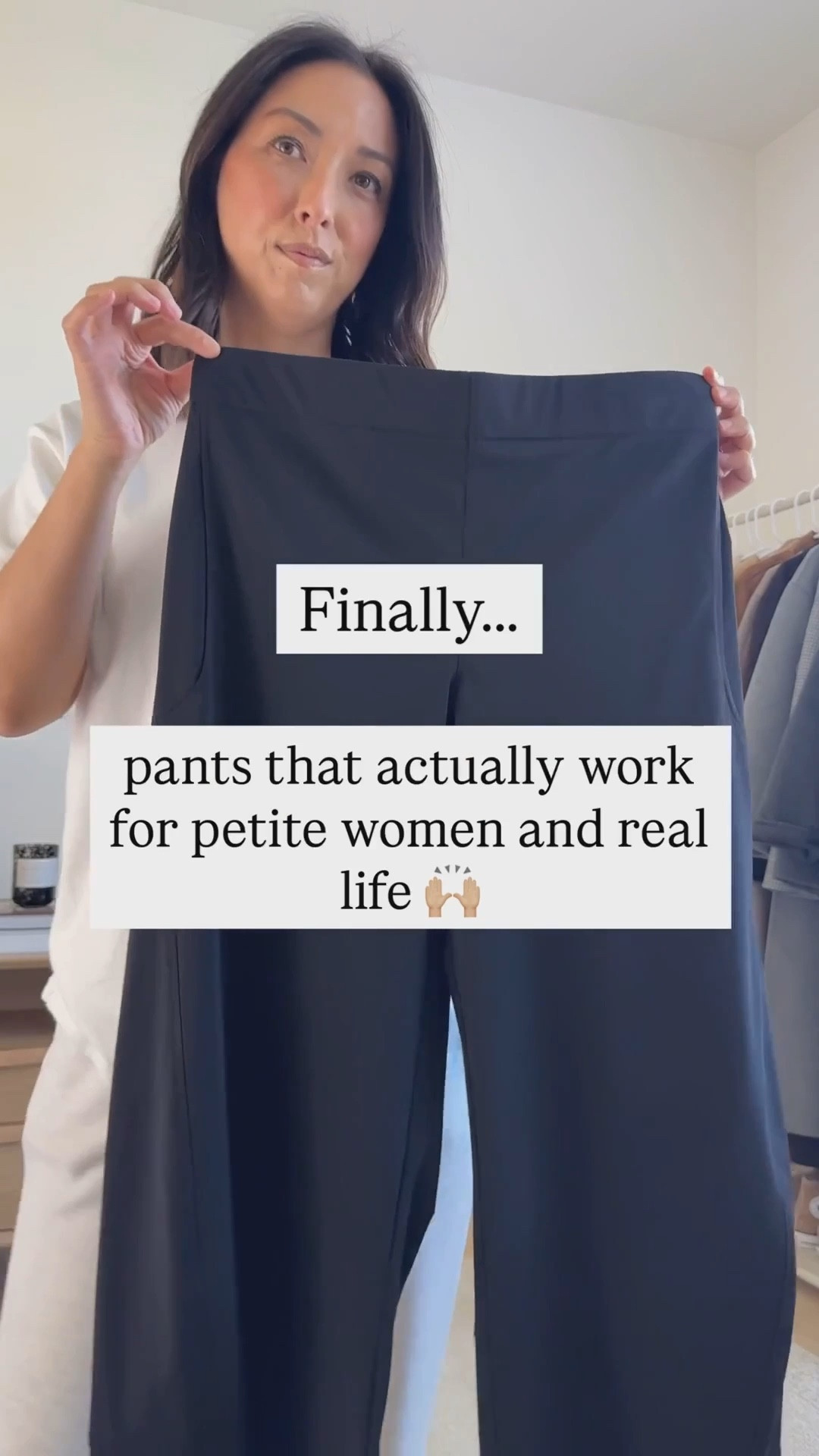 Ruti On The Loose Work Pant 3 ways. Saw these pants all over Instagram and had to try them since they're barrels. Very comfortable and elevated and I love that they can be worn for anything  - mom life, casual wear, and work life. You can even dress them up. Not a true high rise for me, so I had to size up for extra comfort. Wearing petite 4

Look 1
Zara cropped jacket small (old)
Aritzia tee medium
Ruti pants petite 4
Onitsuka tiger sneakers 4 mens
Mansur Gavriel tote
YSL sunglasses

Look 2
AYR denim jacket small
Aritzia tee medium
Everlane sweater xs
Ruti pants petite 4
Veronica Beard loafers 5.5, but run tts
Liffner shoulder bag
Celine sunglasses

Look 3
Everlane sweater xs
Ruti pants petite 4
Sam Edelman loafers 5
Quince bag
YSL sunglasses

Petite style 



#LTKPetite #LTKSaleAlert