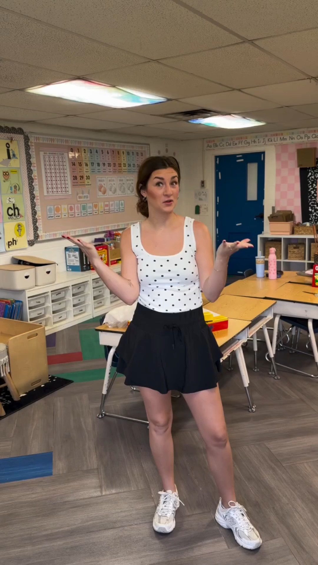 CLASSROOM SETUP DAY 1 AKA DEMOLITION DAY!!! So sad to take this cutie theme down 🚜🔨👷🏽‍♀️✏️ @schoolgirlstyle #classroomsetup