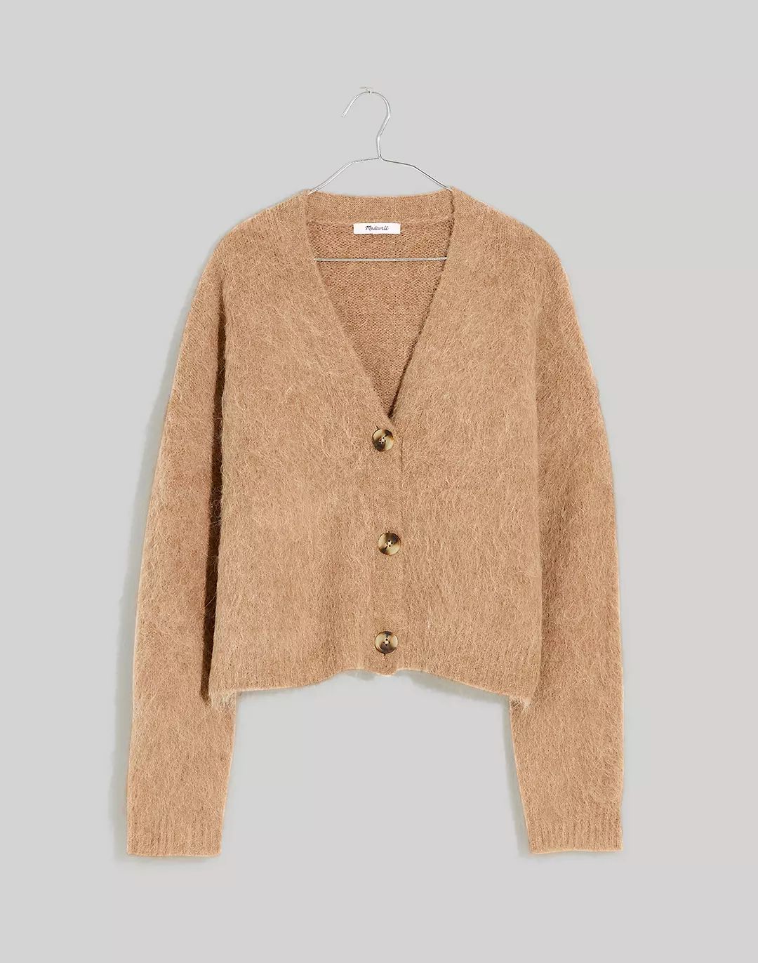 Brushed Crop Cardigan Sweater | Madewell