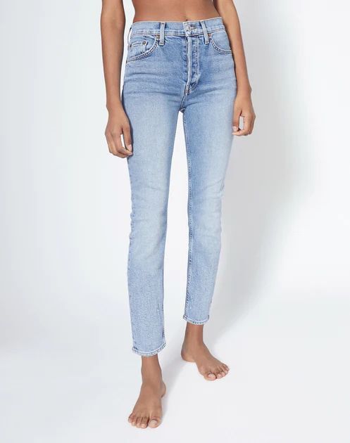 Comfort Stretch High Rise Ankle Crop | RE/DONE
