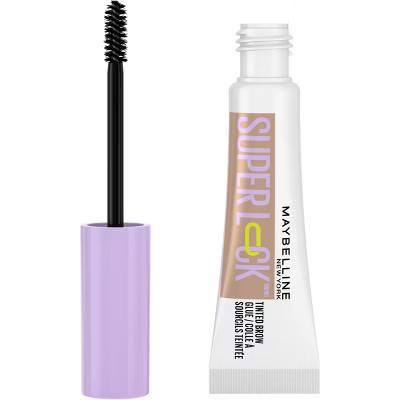 Maybelline Super Lock Brow Glue Eyebrow Gel - Taupe - 0.23 fl oz | Target