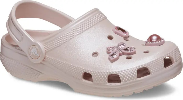 CROCS Kids' Shimmer Gem Classic Clog | Nordstrom | Nordstrom