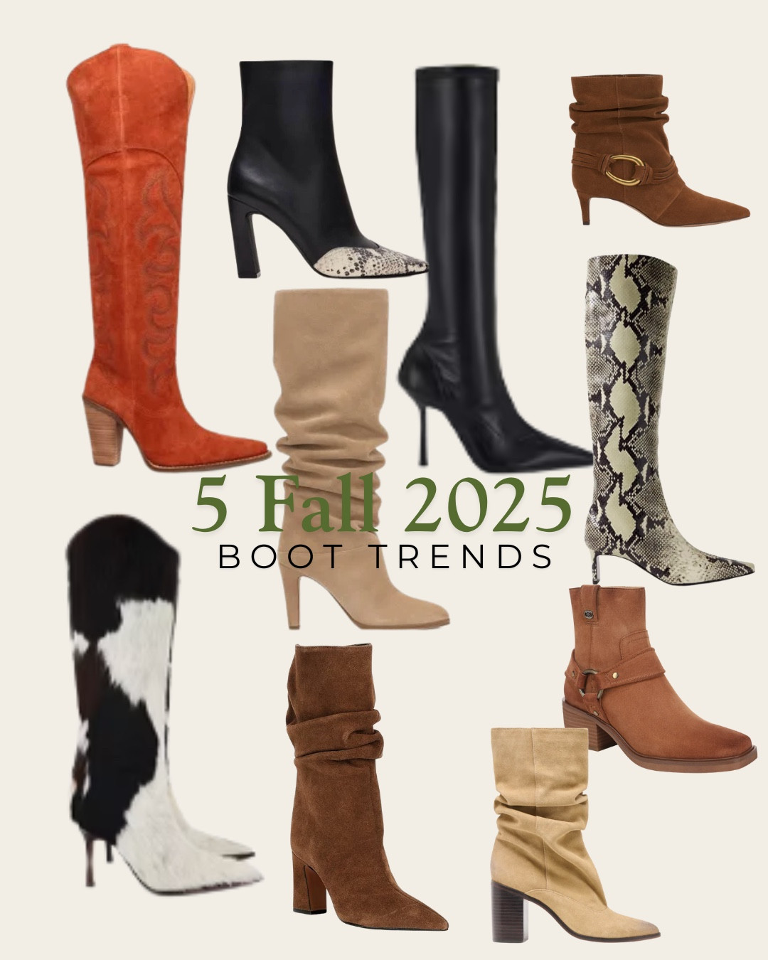 Here are the top five hot trends for boots for this fall 2025.

Fall 2025 Boot Trends for Petite Women 40+ 👢
The boot trends this fall are absolutely perfect for us! Here are my top 5 picks that work beautifully for petite women who want to stay current without looking like we're trying too hard:
1. MOTO BOOTS 🖤 Edgy meets elegant. Look for refined versions with a 2-3" heel - perfect with tailored pants or under midi dresses.
2. SLOUCHY BOOTS Effortlessly chic vibes. Choose mid-calf styles for the most flattering proportions on petite frames.
3. SOCK BOOTS The ultimate leg-lengthener! These sleek boots create that perfect unbroken line we love.
4. SNAKESKIN BOOTS 🐍 Statement-making but sophisticated. This season's versions are refined and office-appropriate.
5. WESTERN CHIC 🤠 Modern cowgirl energy. Look for subtle stitching and elegant proportions - not full rodeo!
My petite-friendly tips: ✨ 2-3" heels add height comfortably ✨ Mid-calf boots are universally flattering ✨ Start with neutral colors for maximum versatility ✨ Quality over quantity always!
Which trend are you most excited to try? I've linked my favorite picks for each style!

#fall2025 #boottrends #petitestyle #over40fashion #ltk #fallboots #petitewomen #styleover40 #falltrends #bootshopping #petiteblogger #maturestyle



#LTKShoeCrush #LTKPetite #LTKOver40