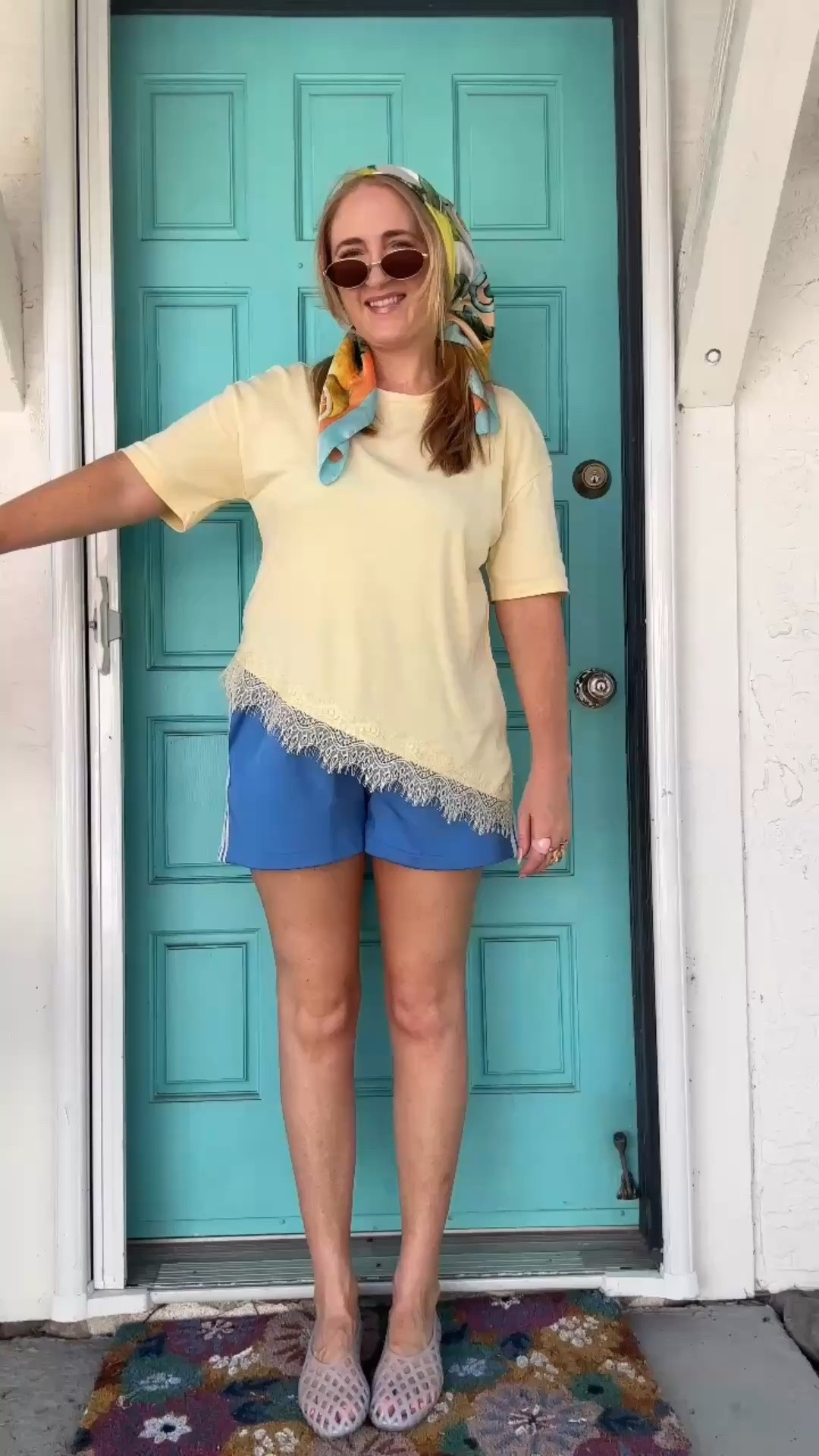 actually more like 100 degrees here 🥵what I’m ACTUALLY wearing for warm fall, fresh off my hangers ☀️🍂

who else is dreaming of cooler temps, sweaters and pumpkin spice? LMK below what season you’re in 👇

#elevatedcasual #amazonstyle #easyoutfit #momstyle #colorfulstyle 

early fall outfit ideas, warm fall outfits, easy mom outfits, everyday style, colorful style, everyday outfit ideas, mom style lookbook, comfy casual, adidas shorts, jelly sandals, butter yellow outfits, affordable style, dopamine dressing, ootd diaries

#LTKgrwm #LTKootd #LTKmomlife