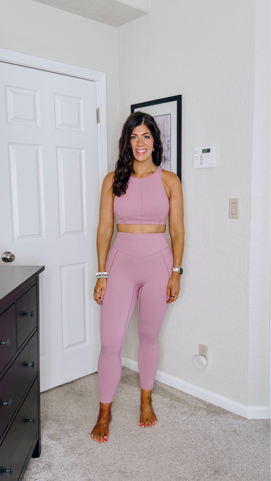 New in from Spanx!
In medium top and medium legging- code Meghanxspanx

#LTKMidsize #LTKActive #LTKTall