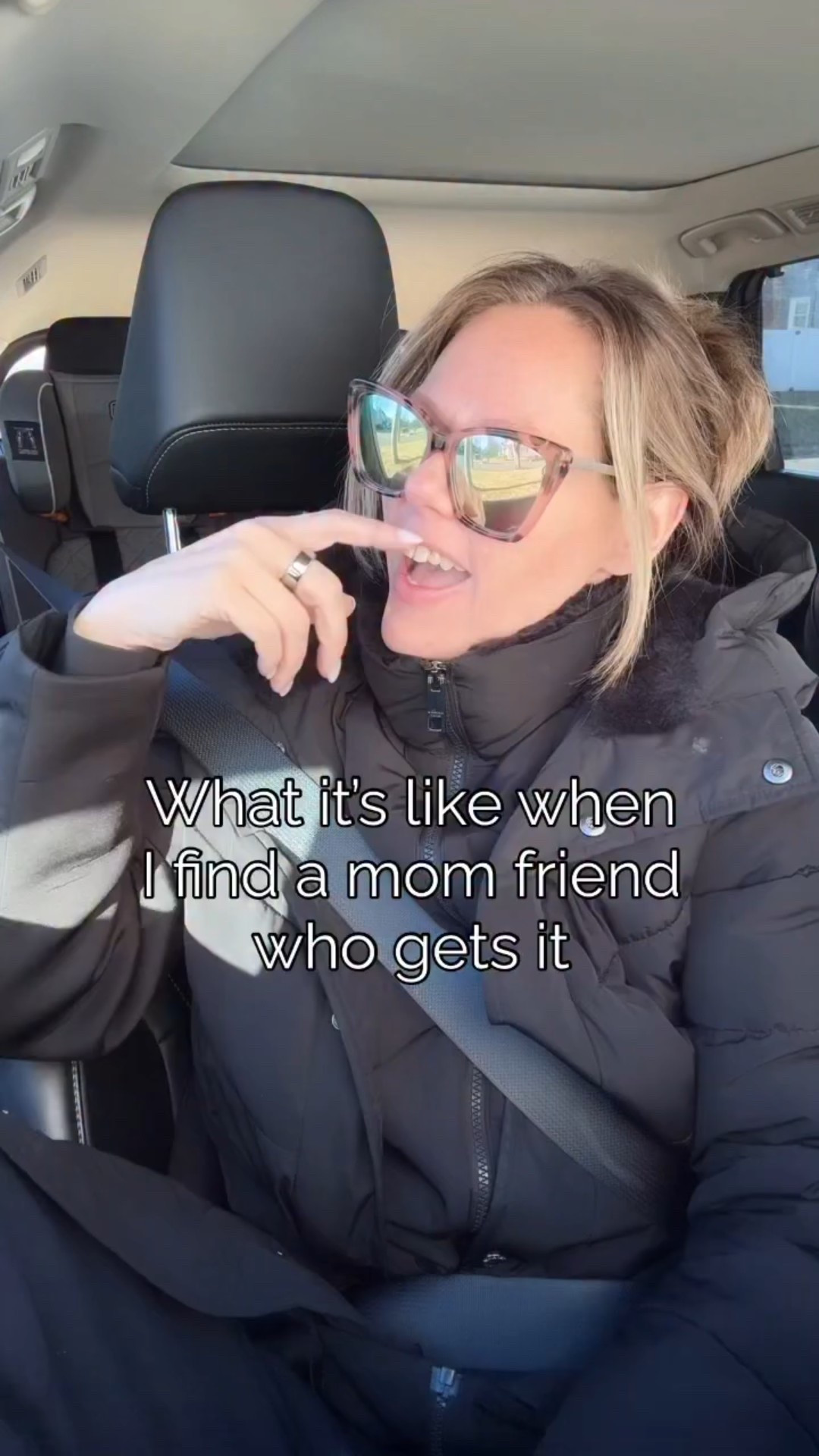 After hearing this audio, if it’s possible, I became more of a Swiftie because she nailed exactly what it’s like when you find your people in motherhood 🫶🏻

Tag or send to a mom friend you had this moment with 😍

#momlife #momreels #momhumor #momfriends #hotmessmom