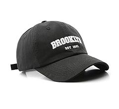 Brooklyn Cap Breathable Cotton Baseball Cap for Men and Women | Amazon (US)