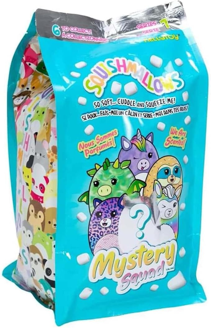 Squishmallow Kellytoy 2020 Scented Mystery Squad Bag 8” Plush Series 1 | Amazon (US)