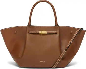 New York Leather East/West Midi Tote | Nordstrom
