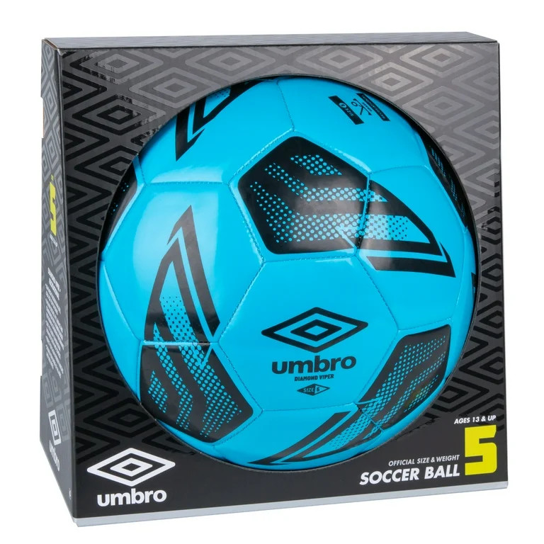 Umbro Diamond Viper Size 5 Soccer Ball, Blue | Walmart (US)