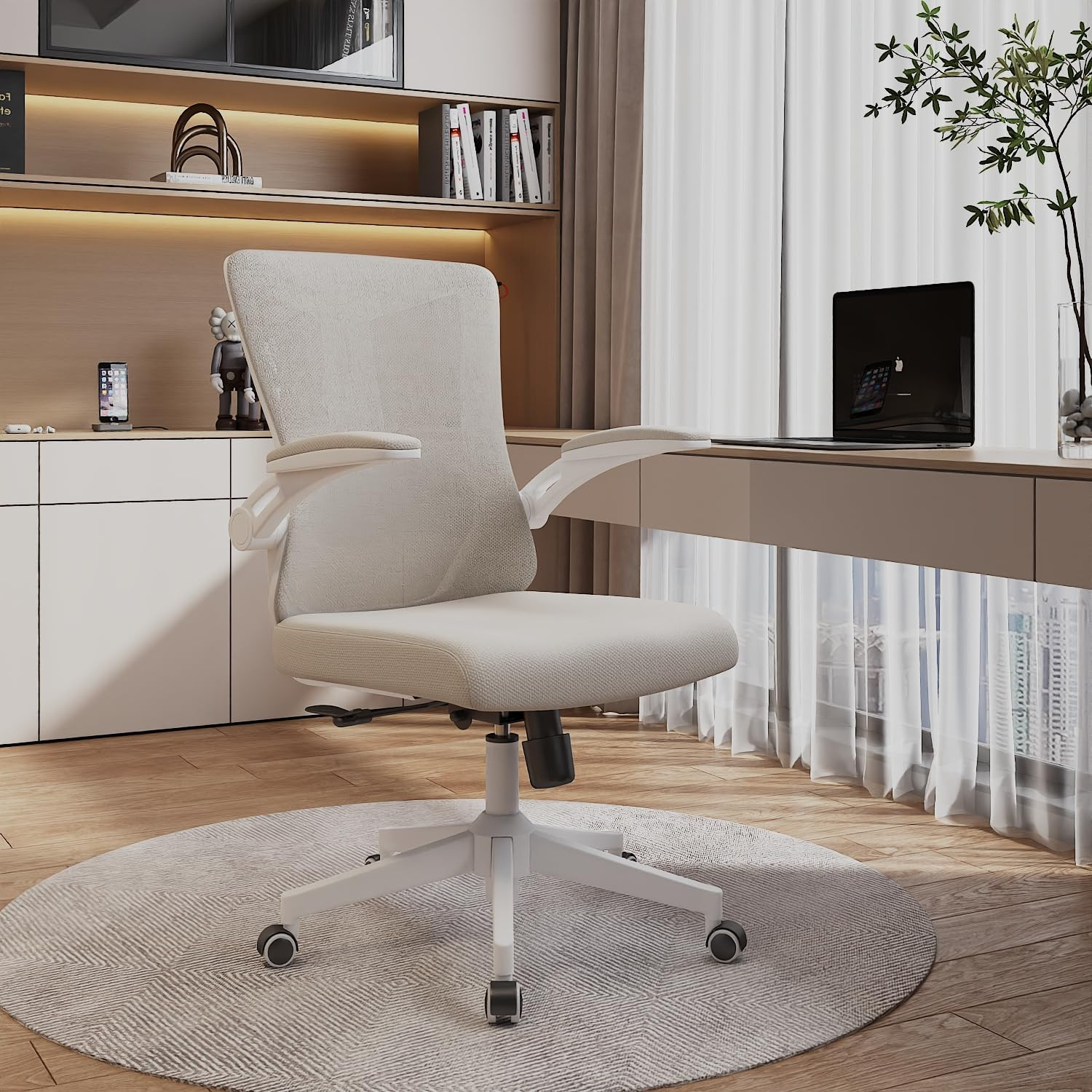 Office Chair Desk Chair, Ergonomic Mesh Computer Chair with 90-130° Recline & 360° Smooth-Rolli... | Amazon (US)