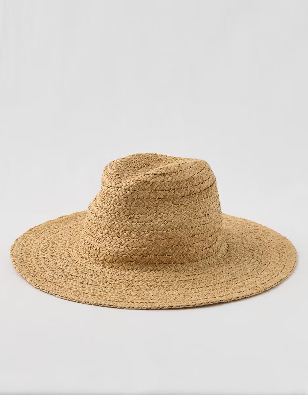 Aerie Floppy Straw Hat | Aerie