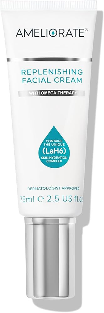 Ameliorate Replenishing Facial Cream 75ml | Lab6, Ceramides, CICA extract, Hylauronic Acid | Derm... | Amazon (UK)